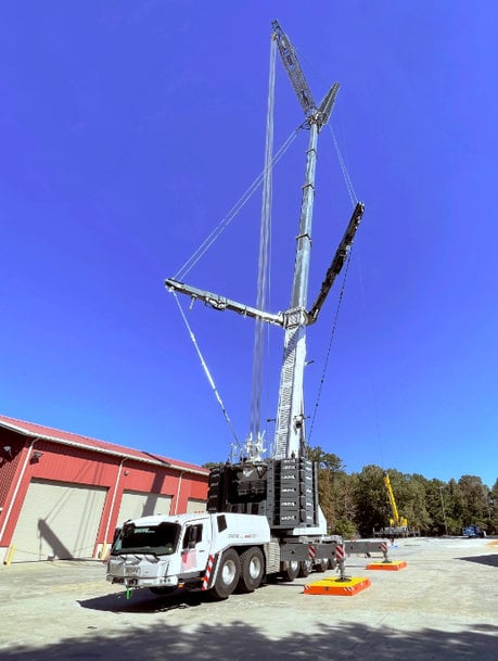 First Grove GMK6400-1 in North America goes to Heaton Erecting in Georgia